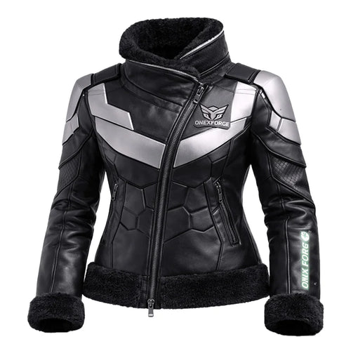 Reflector Armor Fur Jacket