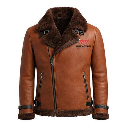Shearling Rider Jacket Fur Jacket