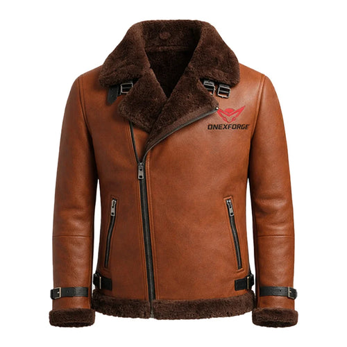 Shearling Rider Jacket Fur Jacket