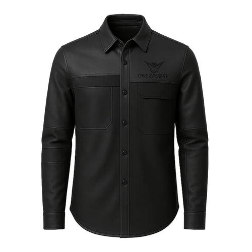 ForgeTone V2 — Contrast Panel Shirt Jacket