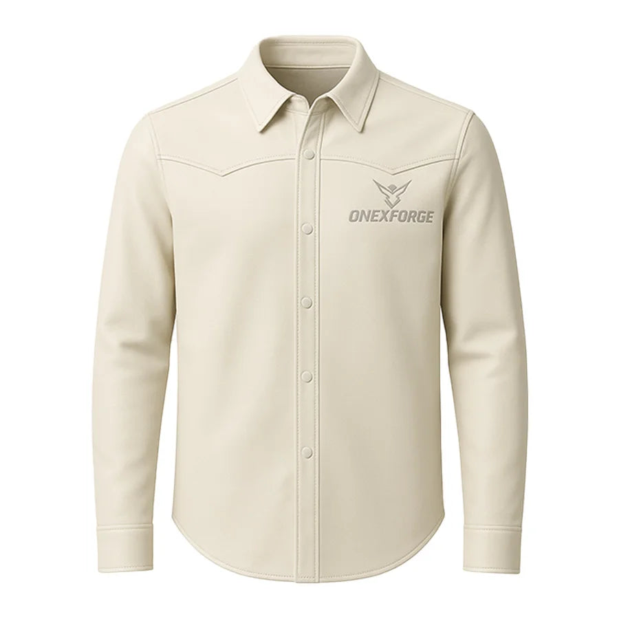 Western-Cut Shirt Jacket