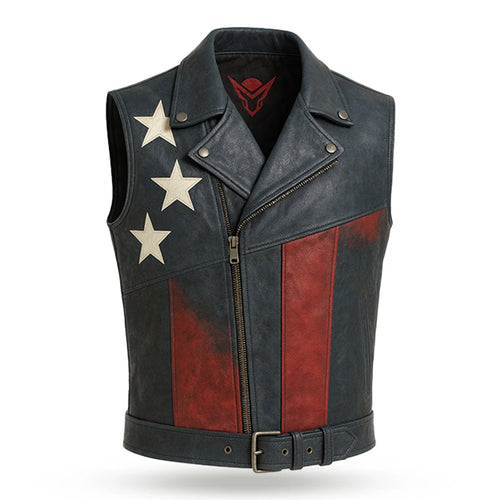 USA Liberty Biker Vest
