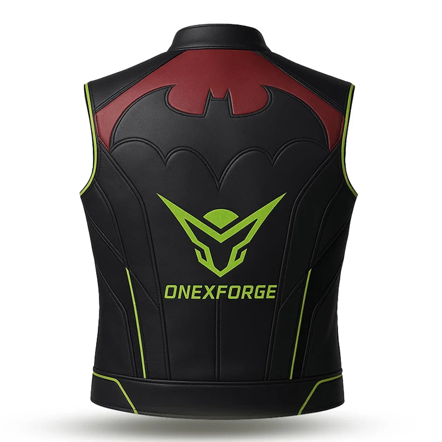 Neon Green Batman Vest