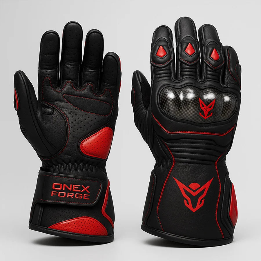 Red Strike Back Gloves