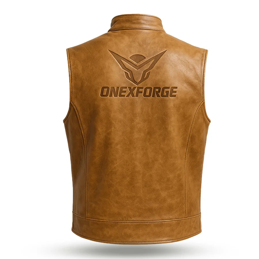 Vintage Moto Riding Vest