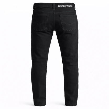 Black Rinse Denim Pant