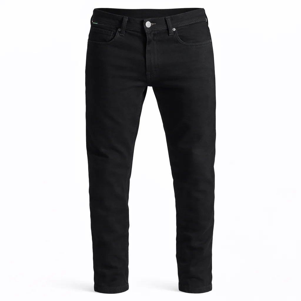 Black Rinse Denim Pant
