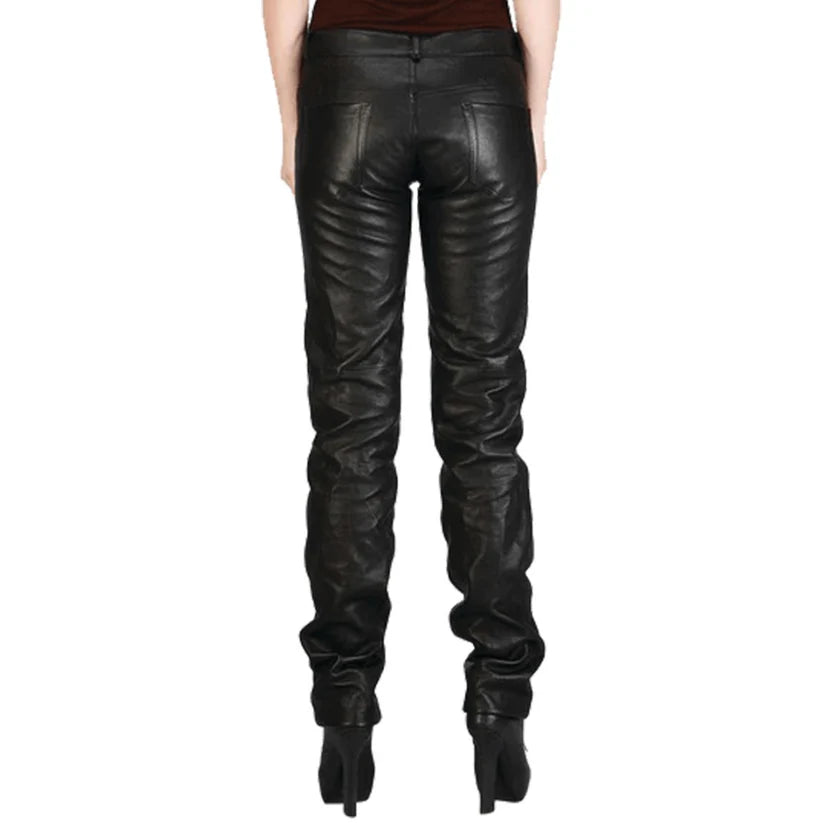 Premium Ladies Stylish Leather Pant