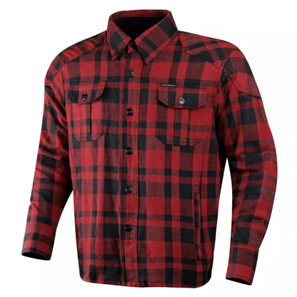 Protective Motorcycle Flannel Shirt