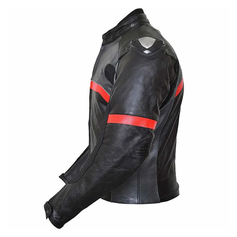 Black Leather Motorcycle Jacket