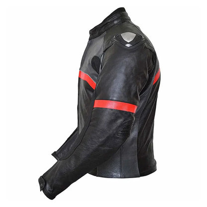 Black Leather Motorcycle Jacket