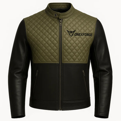 Stealth Green Quilted Jacket