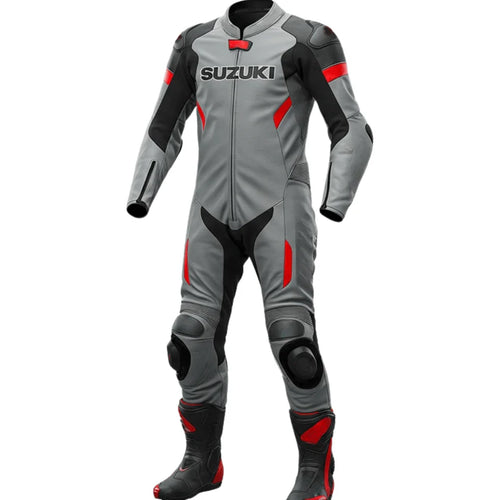 Suzuki Leather Racing Motorcycle Suit