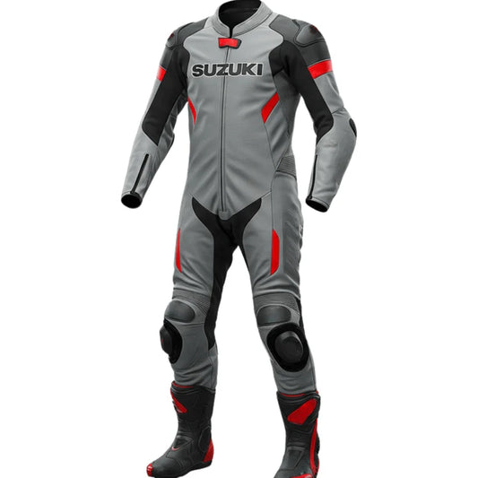 Suzuki Leather Racing Motorcycle Suit