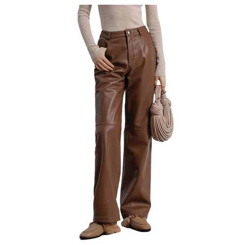 Ultra-Soft Ladies Leather Pant