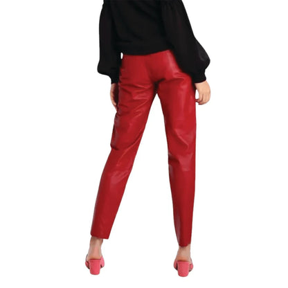Women's Ultra-Stylish Leather Pant