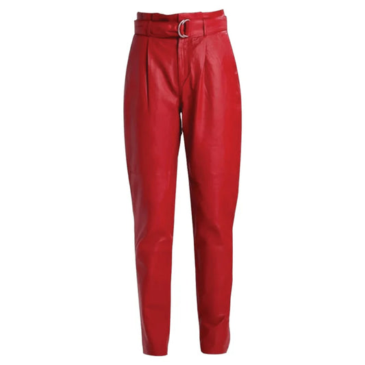 Women's Ultra-Stylish Leather Pant